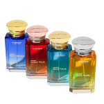 Al Haramain Musk Series Collection Gift Set - dovanų rinkinys - EDP 4 x 100 ml ir atomaizeris kvepalams