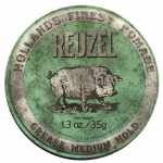 Reuzel Grease Medum Hol Green Pomade - plaukų pomada, 35 g
