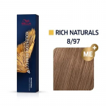 Wella Professional Koleston Perfect ME Rich Naturals - plaukų dažai, 60 ml - 8/97