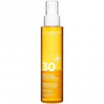 Clarins Glowing Sun Oil SPF 30 - sausas aliejus nuo saulės kūnui ir plaukams,150 ml