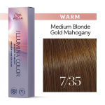Wella Professional Illumina Color - plaukų dažai,  60 ml - 7/35