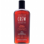 American Crew 3-in-1 Shampoo, Conditioner And Body Wash - universali plaukų ir kūno priežiūros priemonė, 450 ml