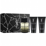Yves Saint Laurent La Nuit L&acute;Homme Gift Set EDT 100 ml and du&scaron;o želė 2 x 50 ml vyrams