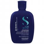 Alfaparf Milano Semi Di Lino Anti-Orange Low Shampoo - &scaron;ampūnas, neutralizuojantis oranžinius atspalvius, 250 ml