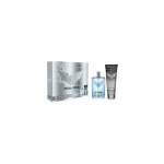 Police Silver Allure Gift Set - rinkinys - EDT 100 ml ir du&scaron;o želė 100 ml