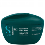 Alfaparf Milano Semi Di Lino Reparative Mask - pažeistų plaukų atkūrimo kaukė, 200 ml