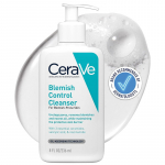 CeraVe Facial Cleansers Blemish Control Cleanser - putojantis gelis, skirtas į spuogus linkusiai ir riebiai odai, 473 ml