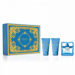 Versace Man Eau Fraiche rinkinys EDT 50 ml du&scaron;o želė Man Eau Fraiche 50 ml balsamas po skotimusi Man Eau Fraiche 50 ml