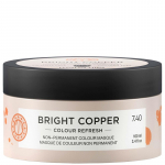 Maria Nila Colour Refresh Bright Copper (7.40) Colour Refresh Mask - vario spalvą gaivinanti kaukė, 100 ml