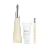 Issey Miyake L&acute;Eau D&acute;Issey Gift set - dovanų rinkinys - EDT 100 ml, kūno losjonas 50 ml ir mini EDT 10 ml