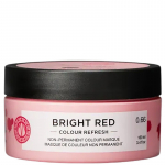 Maria Nila Colour Refresh Bright Red 0.66 Refresh Mask - plaukų kaukė raudoniems atspalviams atgaivinti, 100 ml