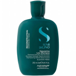 Alfaparf Milano Semi Di Lino Reparative Low Shampoo - &scaron;ampūnas pažeistiems plaukams, 250 ml