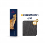 Wella Professional Koleston Perfect ME + Pure Naturals - plaukų dažai, 60 ml - 4/82