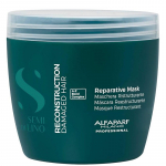 Alfaparf Milano Semi Di Lino Reparative Mask - pažeistų plaukų atkūrimo kaukė, 500 ml