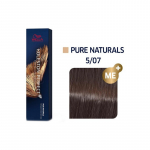 Wella Professional Koleston Perfect ME + Pure Naturals - plaukų dažai, 60 ml - 5/07