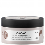 Maria Nila Colour Refresh Mask Cacao 6.00 - kaukė su pusiau ilgalaikiais rudais pigmentais, 100 ml