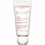 Clarins UV Plus 5P Multi-Protection Moisturizing Screen SPF 50 - drėkinamasis fluidas, 30 ml - Rose