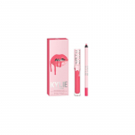 Kylie Cosmetics Velvet Liquid Lipstick + Lip Liner Set - dekoratyvinės kosmetikos rinkinys 405 Red Velvet