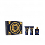 Versace Dylan Blue rinkinys EDT 50 ml, du&scaron;o želė Dylan Blue 50 ml ir balzamas po skutimosi Dylan Blue 50 ml
