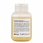 Davines NOUNOU Nourishing Shampoo - &scaron;ampūnas pažeistiems plaukams, 75 ml