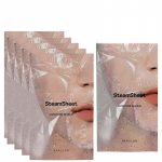 Barulab SteamSheet Moisture Shield - drėkinamųjų lak&scaron;tinių kaukių rinkinys, 5 x 22 g