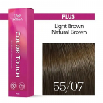 Wella Professional Color Touch Plus - plaukų dažai, 60 ml - 55/07