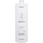 Kemon Actyva Equilibrio Greasy Scalp Shampoo - valomasis &scaron;ampūnas greitai besiriebaluojantiems plaukams, 1000 ml