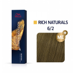 Wella Professional Koleston Perfect ME Rich Naturals - plaukų dažai, 60 ml - 6/2