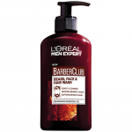 L&acute;Or&eacute;al Professionnel Barber Club Gel 3in1 - prausiklis veidui, barzdai ir plaukams, 200 ml