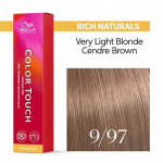 Wella Professional Color Touch Rich Naturals  - plaukų dažai, 60 ml - 9/97