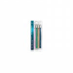 MEDIBLANC Toothbrush with fine bristles 4 pcs -  itin &scaron;velnių &scaron;erelių dantų &scaron;epetėlių rinkinys