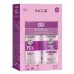 INOAR Pos Progress Duo Kit - rinkinys po tiesinimo keratinu, 2 x 250 ml