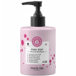 Maria Nila Colour Refresh Mask Pink Pop 0.06 - kaukė su pusiau ilgalaikiais rožinės spalvos pigmentais, 300 ml