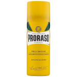 Proraso Yellow Shaving Foam - skutimosi putos su kakava ir taukmedžio sviestu, 400 ml