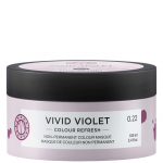 Maria Nila Colour Refresh Semi-Permanent Color Mask 0.22 Vivid Violet - kaukė su laikinais violetinės spalvos pigmentais, 100 ml