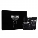 Moschino Toy Boy dovanų rinkinys - EDP 100 ml, mini EDP 10 ml, losjonas po skutimosi 100 ml ir du&scaron;o želė 100 ml