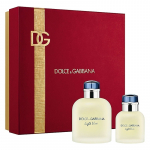 Dolce Gabbana Light Blue Pour Homme Dovanų rinkinys EDT 200 ml a EDT kvepalai vyrams, 75 ml
