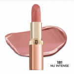 L&acute;Or&eacute;al Color Riche Les Nus - Moisturizing Lipstick - drėkinamieji lūpų dažai, 3.6 g - 181 Intense