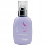 Alfaparf Milano Semi Di Lino Smooth Smoothing Cream - nenuplaunamas formavimo kremas, 125 ml