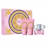 Versace Bright Crystal Gift Set EDT 50 ml, kūno losjonas Bright Crystal 50 ml and Shower Gel 50 ml