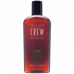 American Crew Shampoo, Conditioner & Body Wash - &scaron;ampūnas, kondicionierius ir du&scaron;o želė su arbatmedžio aliejumi, 450 ml