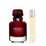 Givenchy L'Interdit Rouge Gift Set - kvepalų rinkinys - EDP 50 ml ir mini EDP 12,5 ml