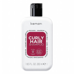 Kemon Curly Hair Shampoo - &scaron;ampūnas garbanotiems ir banguotiems plaukams, 250 ml