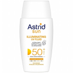 Astrid Illuminating UV Fluid SPF 50+ - veido fluidas su SPF 50+, 50 ml