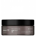 Lakm&eacute; K.Finish Working Wax - va&scaron;kas plaukams su matiniu efektu, 75 ml