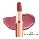 L&acute;Or&eacute;al Color Riche Les Nus - Moisturizing Lipstick - drėkinamieji lūpų dažai, 3.6 g - 177 Authentique