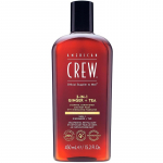 American Crew Ginger + Tea 3-in-1 Shampoo - &scaron;ampūnas, kondicionierius ir prausiklis viename, 450 ml