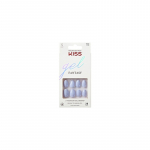 Kiss My Face Gel Fantasy Day 1 Blue - priklijuojami nagai, 28 vnt.