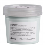 Davines Essential Haircare Minu Conditioner - žvilgesio suteikiantis kondicionierius dažytiems plaukams, 250 ml