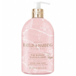 Baylis & Harding Elements Pink Blossom & Lotus Flower (Pink Blossom & Lotus Flower) - skystas rankų muilas, 500 ml